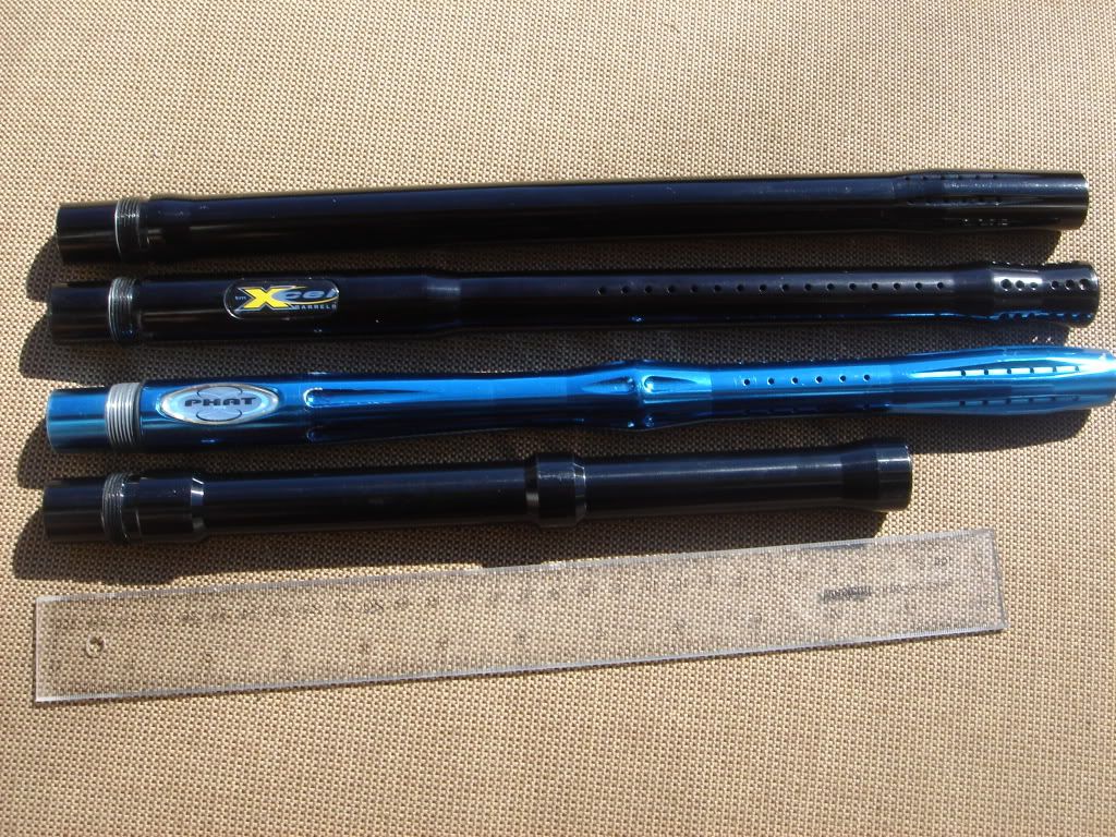 autococker threaded barrels for sale dye boomstick, kaner, xcel, phat